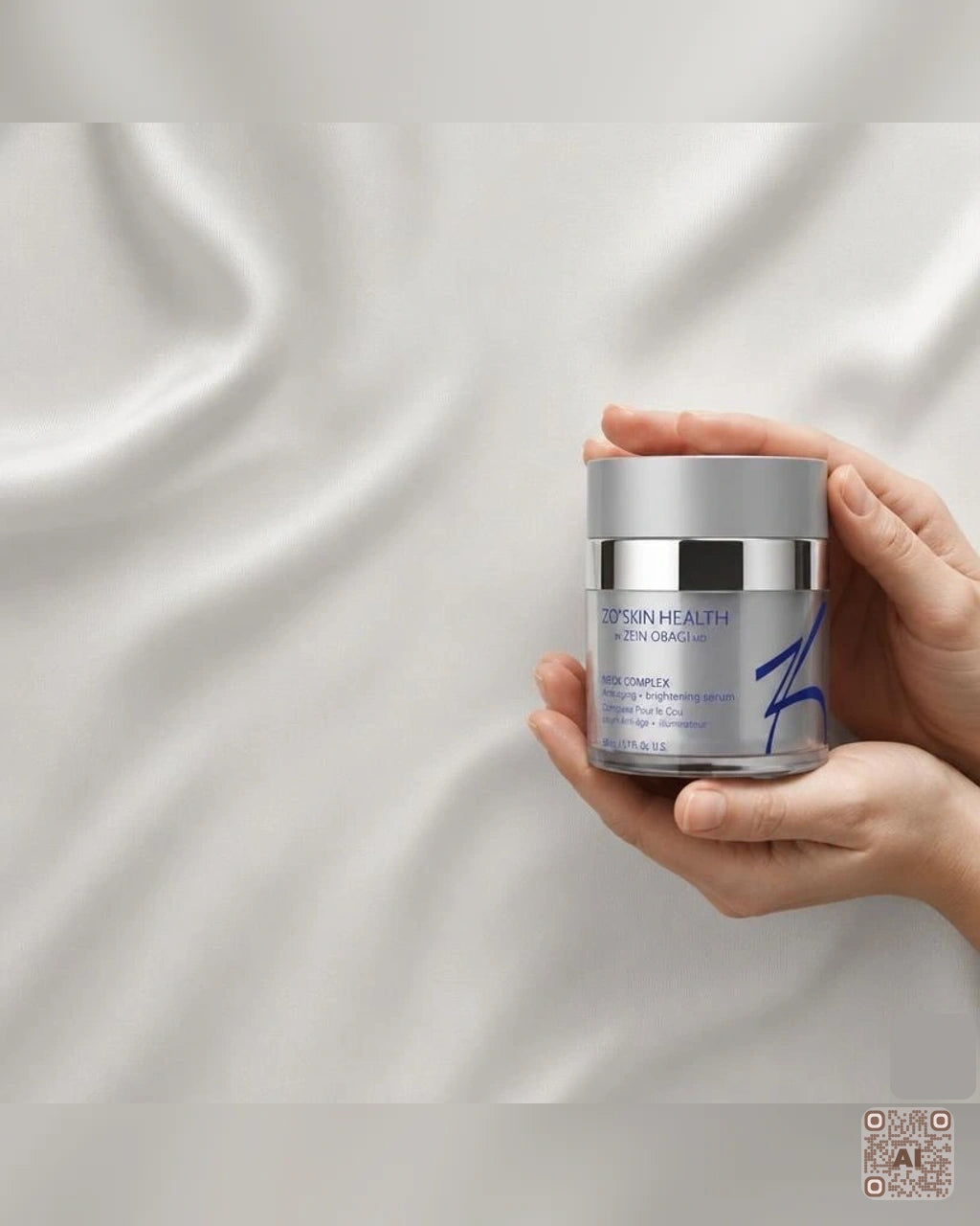 Zdjęcie wygenerowane przy użyciu AI · ZO Skin Health Serum przeciwstarzeniowe i rozjaśniające 50 ml (4)