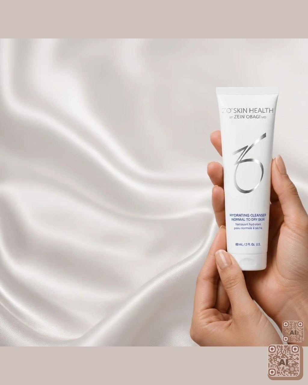 Zdjęcie wygenerowane przy użyciu AI · ZO Skin Health Preparat oczyszczający dla skóry normalnej i suchej 60 ml (4)