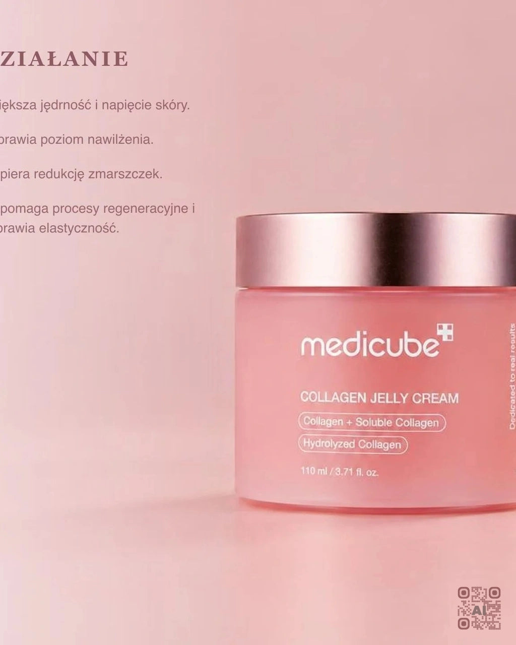 Zdjęcie wygenerowane przy użyciu AI · Medicube Collagen Jelly Cream (4)