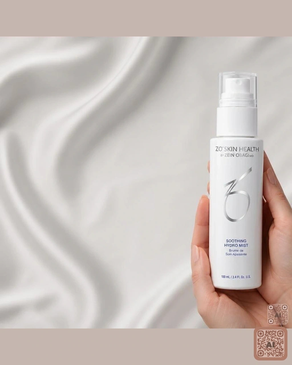 Zdjęcie wygenerowane przy użyciu AI · ZO Skin Health Kojąca mgiełka do twarzy 100 ml (4)