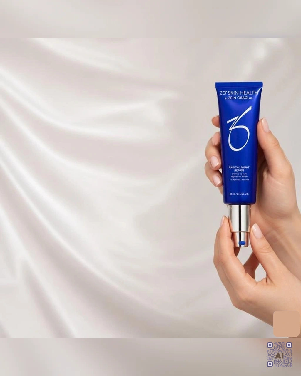 Zdjęcie wygenerowane przy użyciu AI · ZO Skin Health Preparat odbudowujący na noc 60 ml (4)
