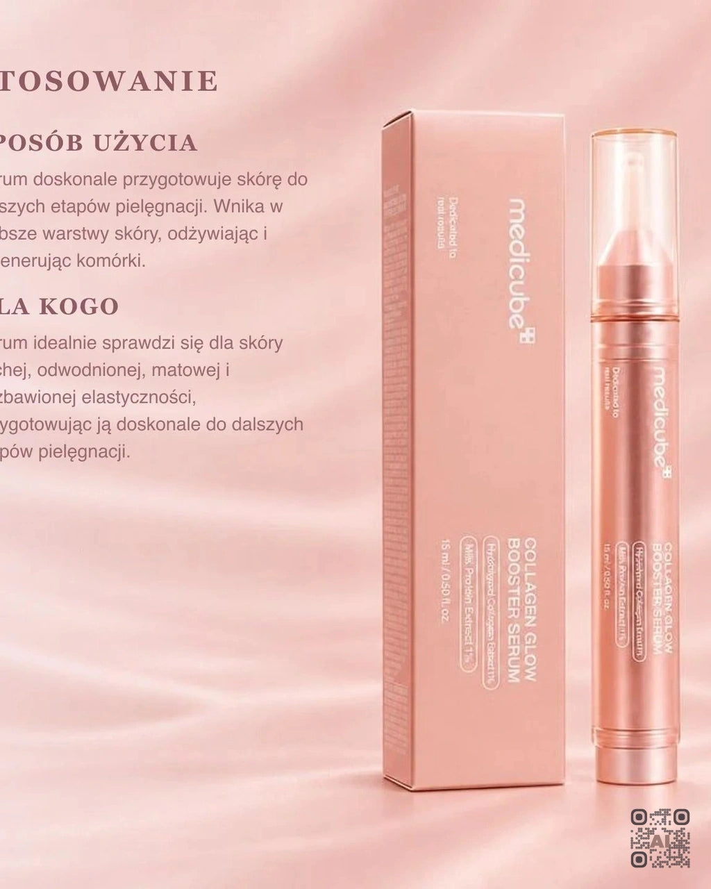 Zdjęcie wygenerowane przy użyciu AI · Medicube Collagen Glow Booster Serum (4)
