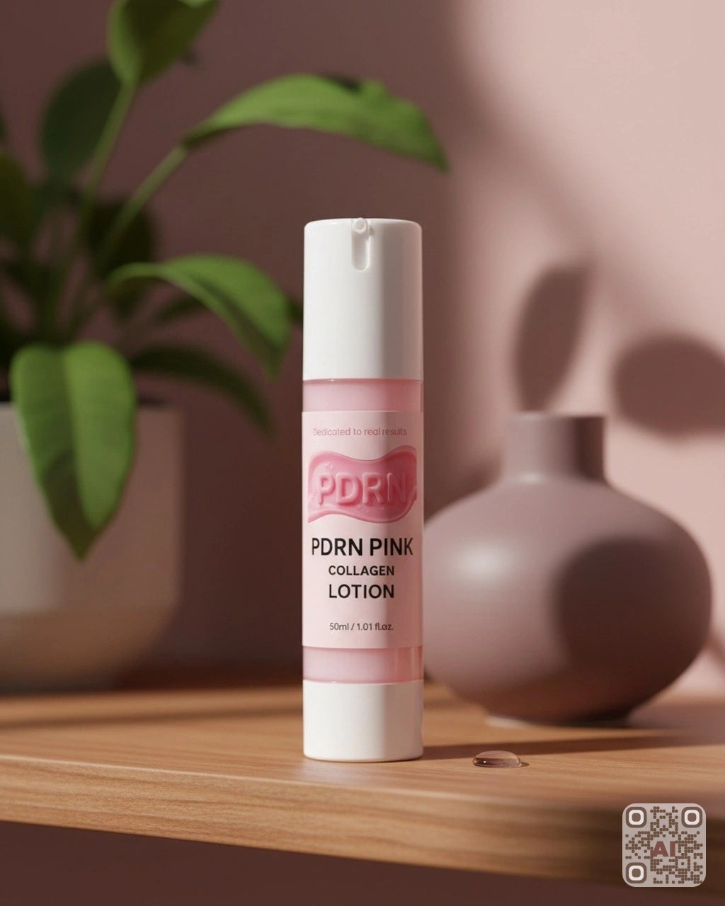 Zdjęcie wygenerowane przy użyciu AI · PDRN Pink Collagen Lotion (4)