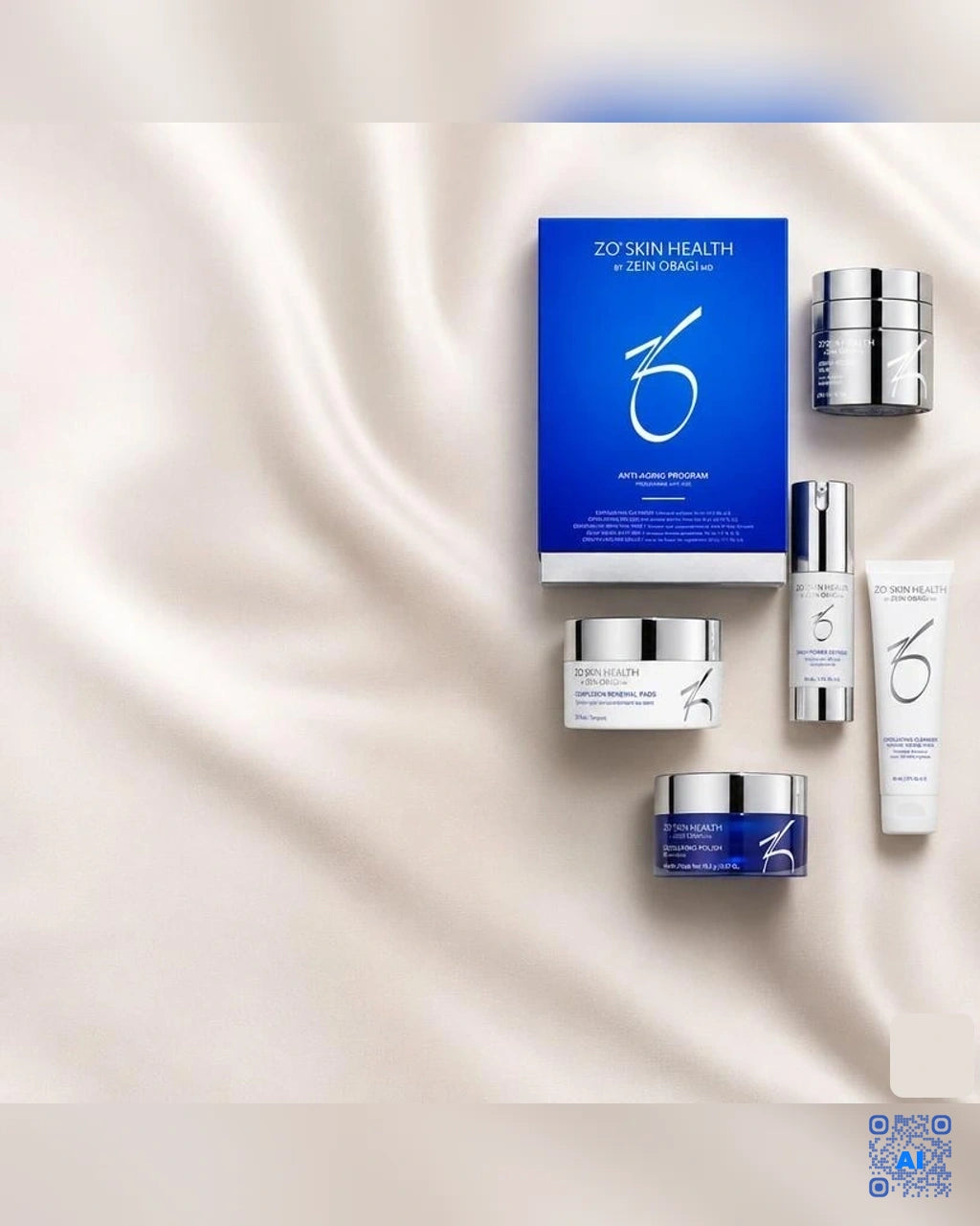 Zdjęcie wygenerowane przy użyciu AI · ZO Skin Health Anti-Aging Program – zestaw 5 produktów (4)