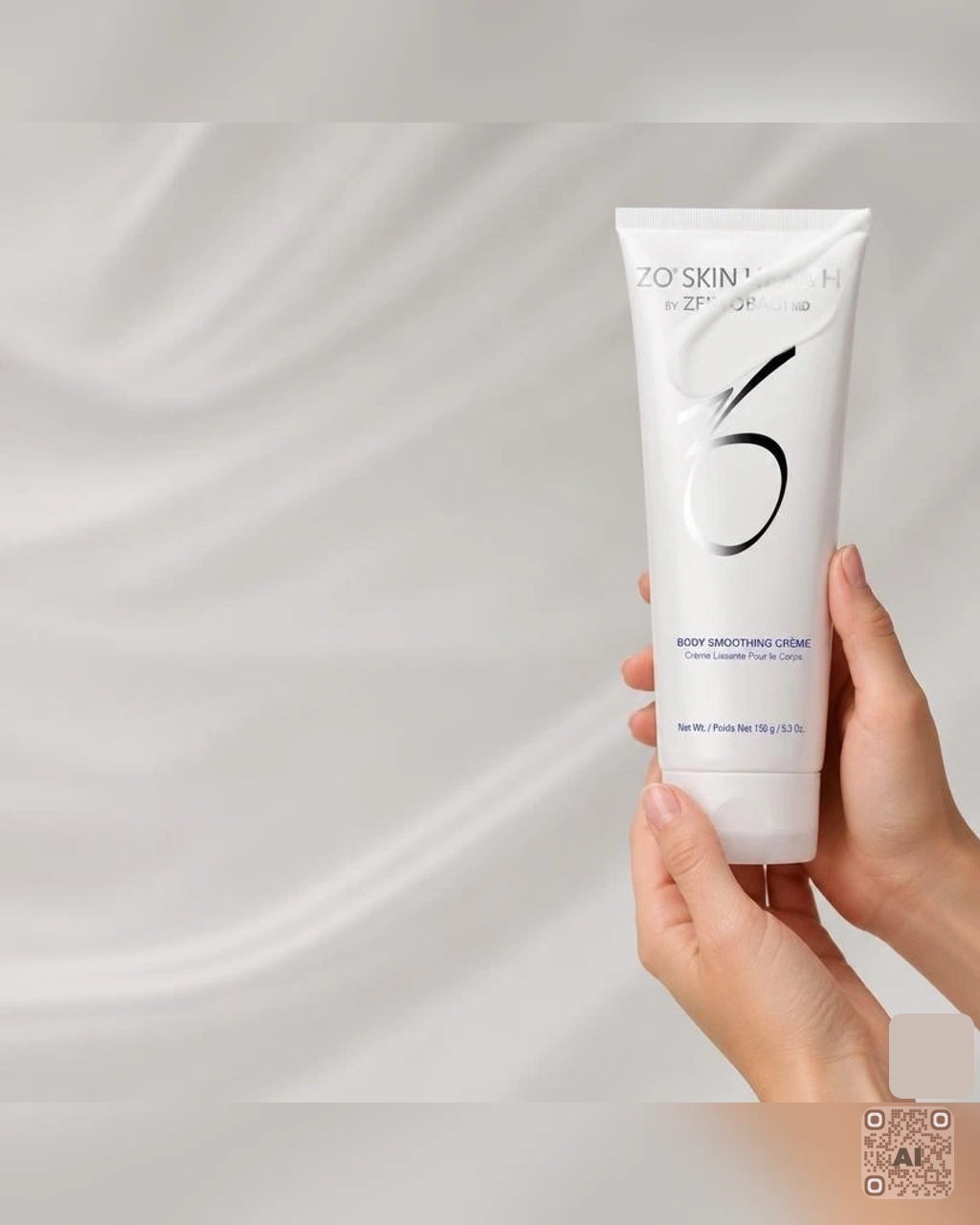 Zdjęcie wygenerowane przy użyciu AI · ZO Skin Health Wygładzający krem do ciała 150 g (4)