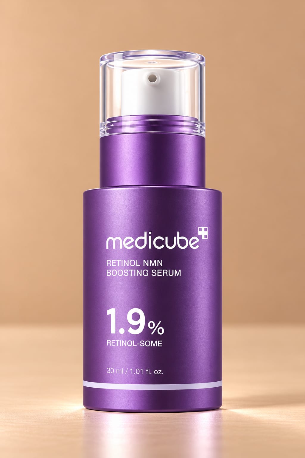 Medicube Retinol NMN Boosting Serum 1.9% Retinol-Some – Przeciwzmarszczkowe Serum do Twarzy z Retinolem i NMN | 30 ml