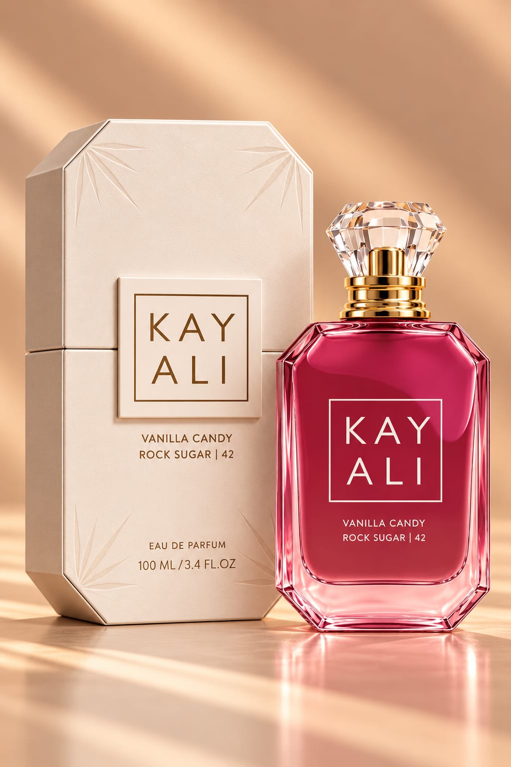KAYALI Vanilla Candy Rock Sugar 42 – Woda Perfumowana Damska EDP 100 ml | Słodka Wanilia