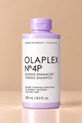 Olaplex No.4P Blonde Enhancer Toning Shampoo – Fioletowy Szampon Tonujący do Włosów Blond i Siwych | 250 ml