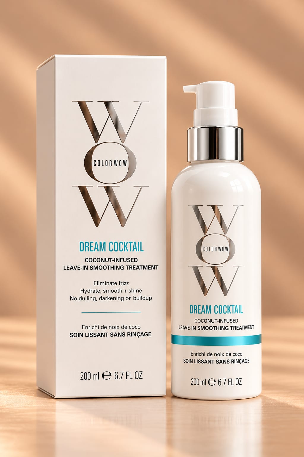 Color Wow Dream Cocktail Coconut-Infused – Wygładzająca Odżywka Bez Spłukiwania z Kokosem | 200 ml