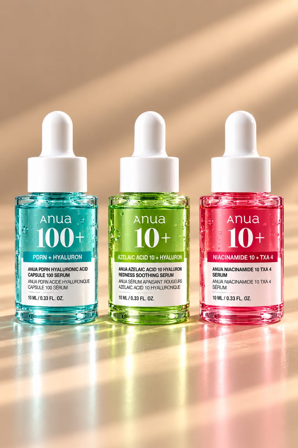 Anua zestaw 3 serum